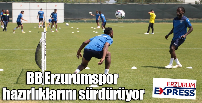 BB Erzurumspor hazırlıklarını sürdürüyor