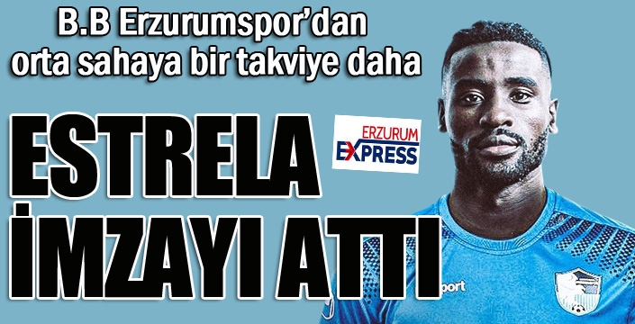 BB Erzurumspor Mısır Ligi'nden Estrela'yı transfer etti