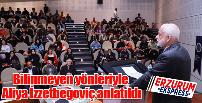 Bilinmeyen yönleriyle Aliya İzzetbegoviç anlatıldı