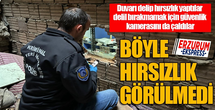 Böyle hırsızlık görülmedi 