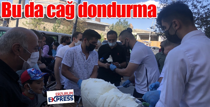 Bu da cağ dondurma