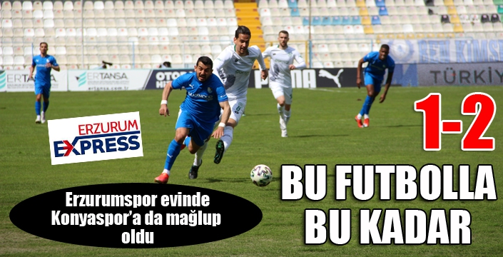 Bu futbolla bu kadar...