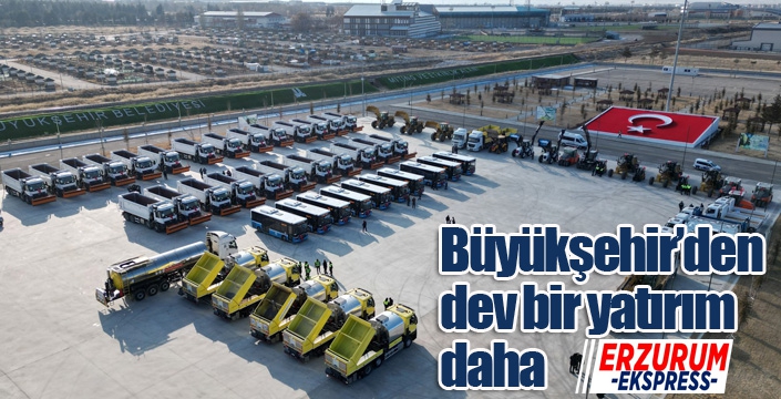 Büyükşehir’den dev bir yatırım daha: 15. araç filosu