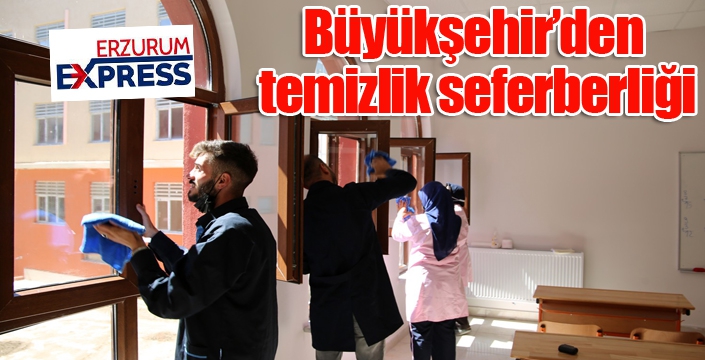 Büyükşehir’den temizlik seferberliği