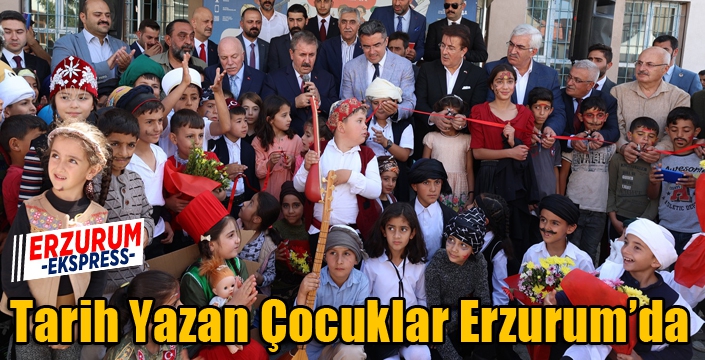 Büyükşehir’den yeni bir eğitim projesi daha: “Tarih Yazan Çocuklar Erzurum’da”