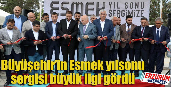 Büyüşehir’in Esmek yılsonu sergisi büyük ilgi gördü