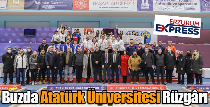 Buzda Atatürk Üniversitesi Rüzgârı