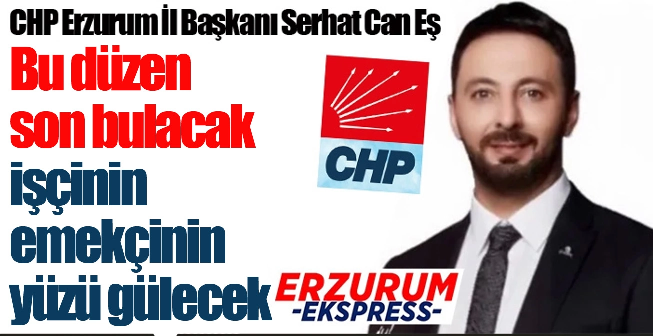 Can Eş'ten 1 Mayıs mesajı: İşçinin, emekçinin hakkını yedirmeyeceğiz...