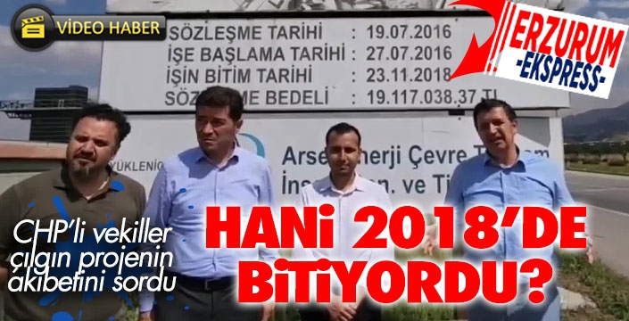 CHP Milletvekilleri Çılgın Proje'nin akibetini sordu: Hani 2018'de bitecekti?