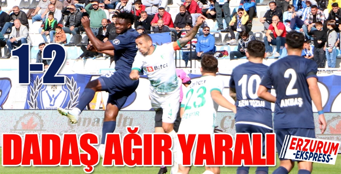 Dadaş, evinde yara aldı...