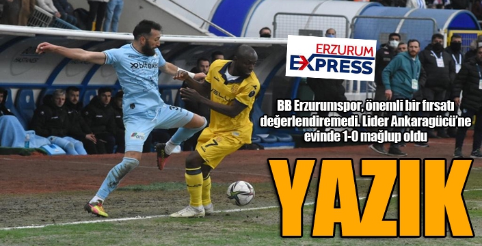 Dadaş'ın gücü yetmedi...