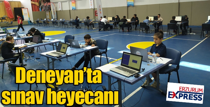 Deneyap’ta sınav heyecanı