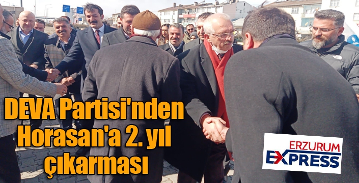 DEVA Partisi'nden Horasan'a 2. yıl çıkarması