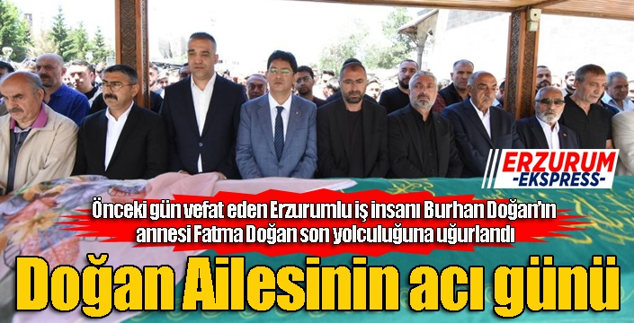 Doğan Ailesinin acı günü