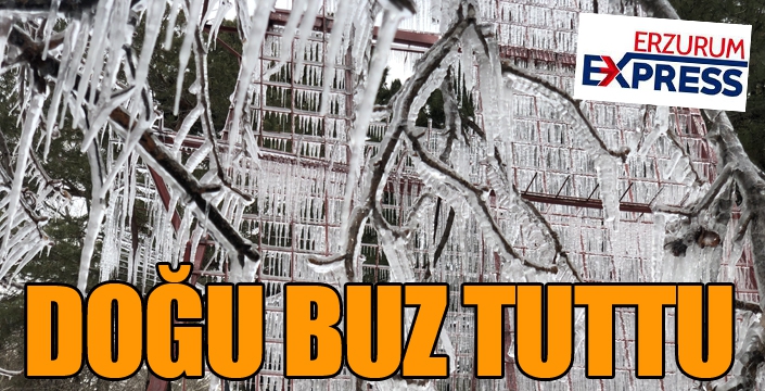 Doğu buz tuttu