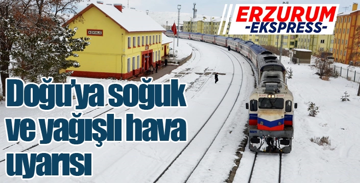 Doğuya soğuk ve yağışlı hava uyarısı