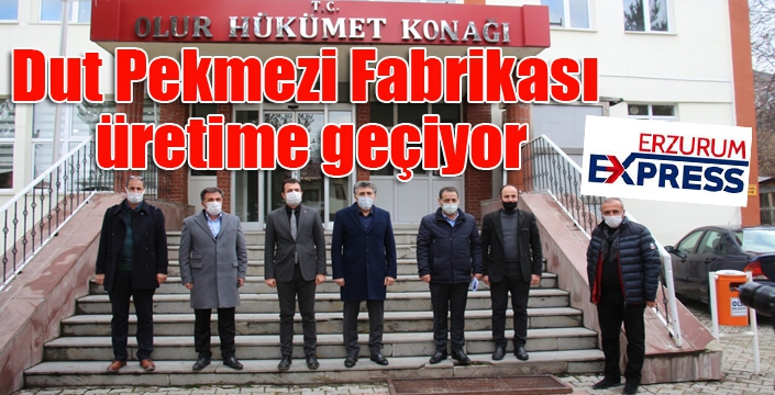 Dut Pekmezi Fabrikası üretime geçiyor