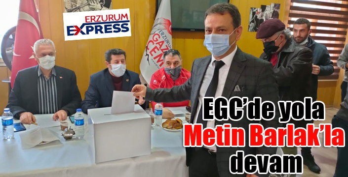 EGC’de yola Metin Barlak’la devam