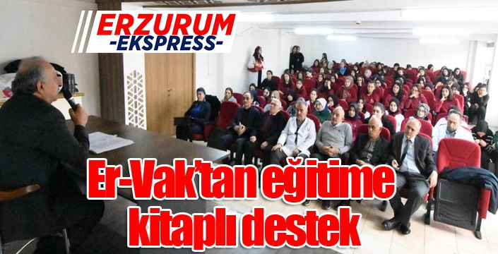Er-Vak’tan eğitime kitaplı destek