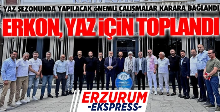 ERKON dolu dolu bir yaz geçirecek...