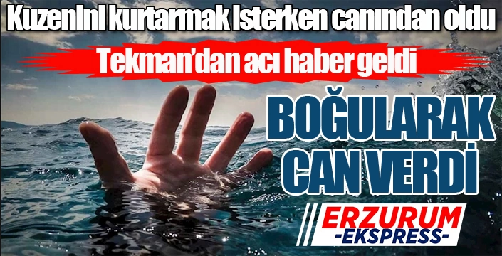 Erzurum'da Aras Nehri can aldı...