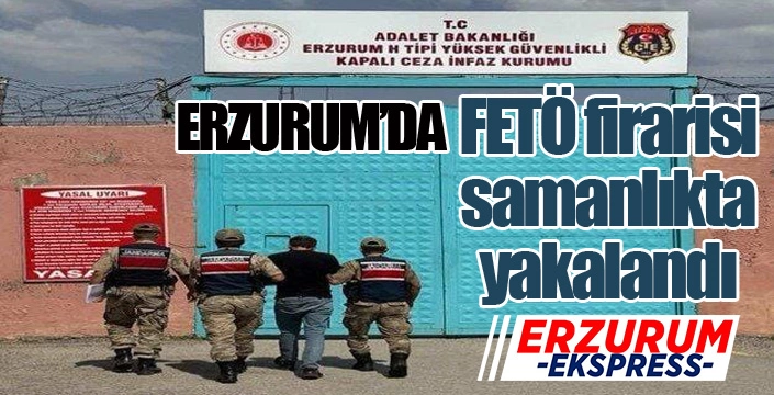 Erzurum'da FETÖ firarisi samanlıkta yakalandı...