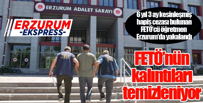 Erzurum'da FETÖ operasyonu...