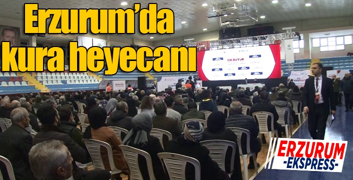 Erzurum’da kura heyecanı