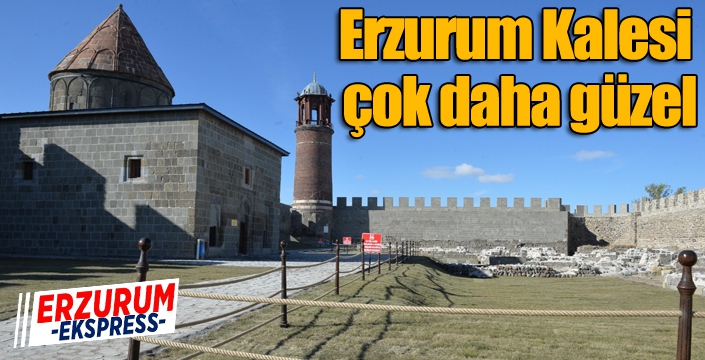 Erzurum Kalesi çok daha güzel