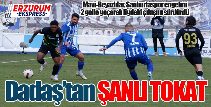 Erzurumspor çıkışını sürdürüyor...