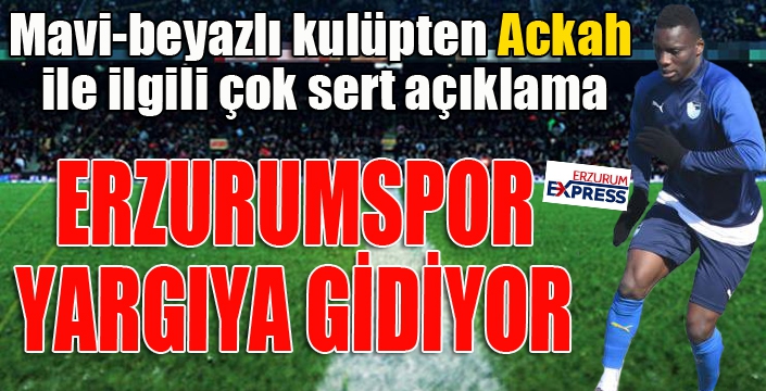 Erzurumspor'dan Ackah kararı... Sözleşmesi fesh edilecek