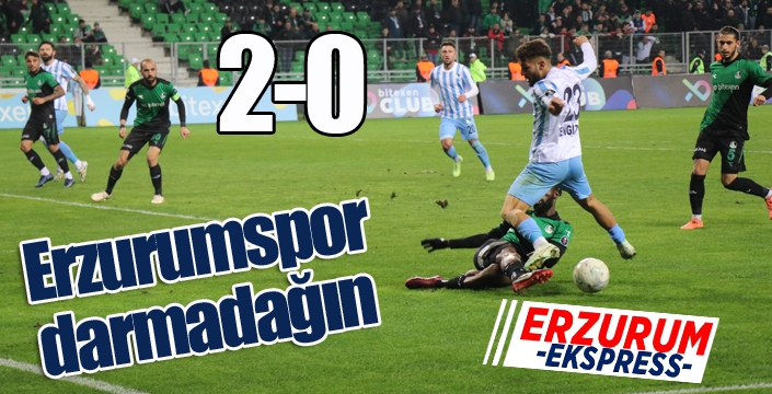 Erzurumspor için tehlike çanları çalıyor...
