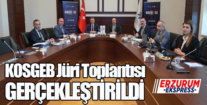 ETSO Başkanı Özakalın KOSGEB Jüri Toplantısına Katıldı