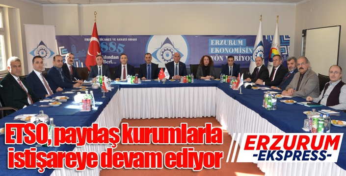 ETSO, paydaş kurumlarla istişareye devam ediyor