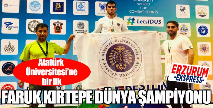 FARUK KIRTEPE DÜNYA ŞAMPİYONU