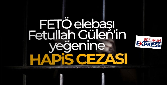 FETÖ elebaşı Fetullah Gülen'in yeğeni Selahaddin Gülen 3 yıl 4 ay hapis cezası aldı