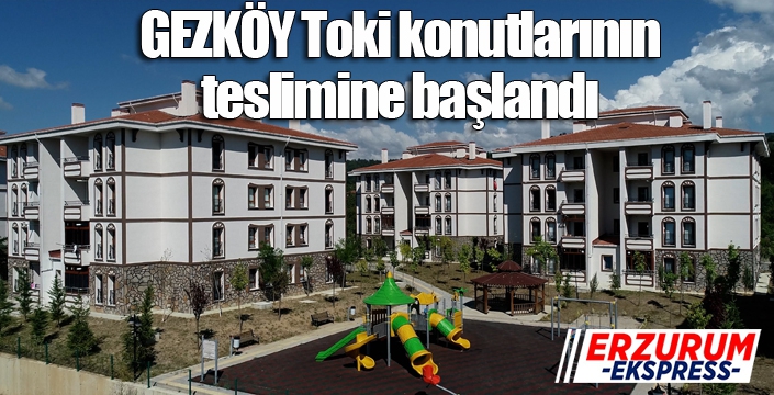 GEZKÖY Toki konutlarının teslimine başlandı...