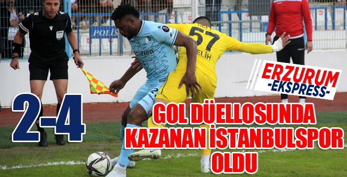 Gol düellosunda kazanan İstanbulspor
