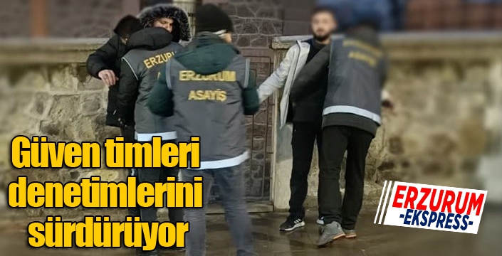 Güven timleri denetimlerini sürdürüyor