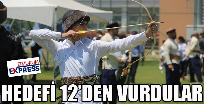 Hedefi 12'den vurdular...