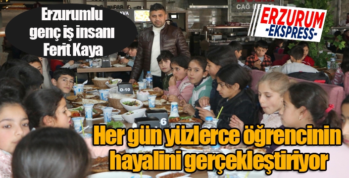 Her gün yüzlerce öğrencinin hayalini gerçekleştiriyor