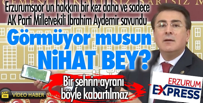 İbrahim Aydemir'den hakem tepkisi: Bir şehrin ayranı böyle kabartılmaz!