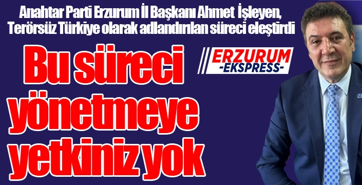 İşleyen: Bu süreci yönetmeye yetkiniz yok...