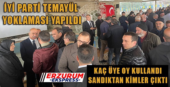 İYİ PARTİLİ ÜYELER ADAY ADAYLARI İÇİN OY KULLANDI