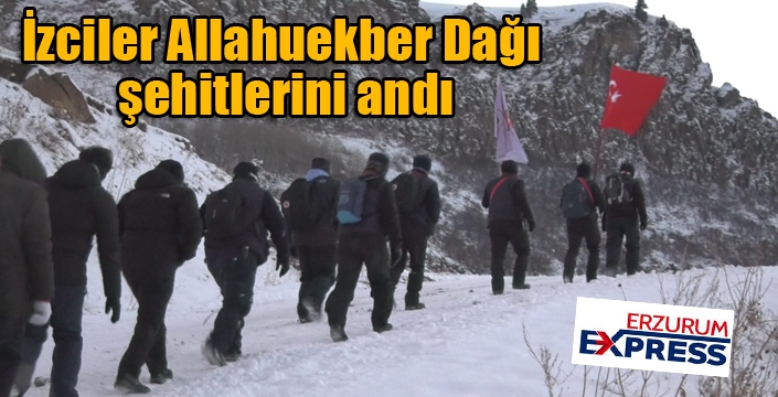 İzciler Allahuekber Dağı şehitlerini andı