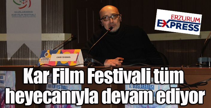 Kar Film Festivali tüm heyecanıyla devam ediyor