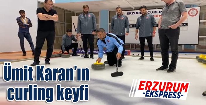 Karan’ın curling keyfi