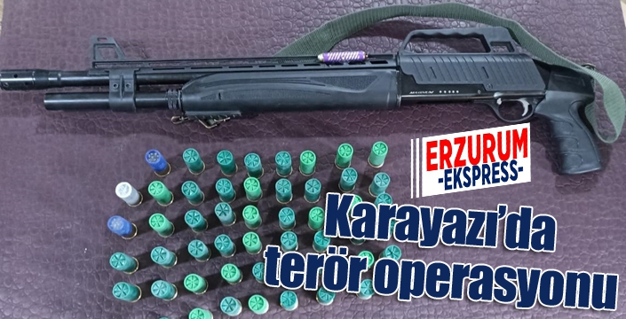 Karayazı’da terör operasyonu