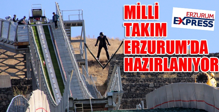 Kayakla Atlama Milli Takımı kış sezonuna hazırlanıyor