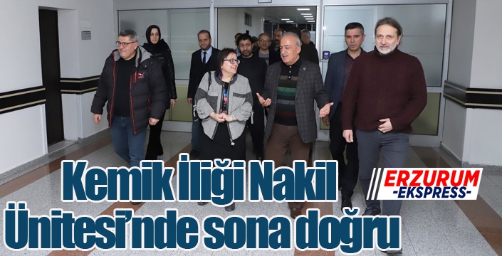 Kemik İliği Nakil Ünitesi’nde sona doğru